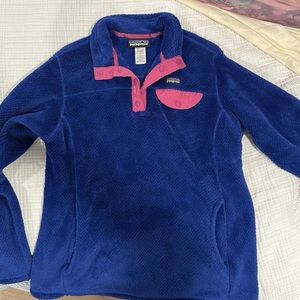 Excellent condition Girls Patagonia fleece pullover